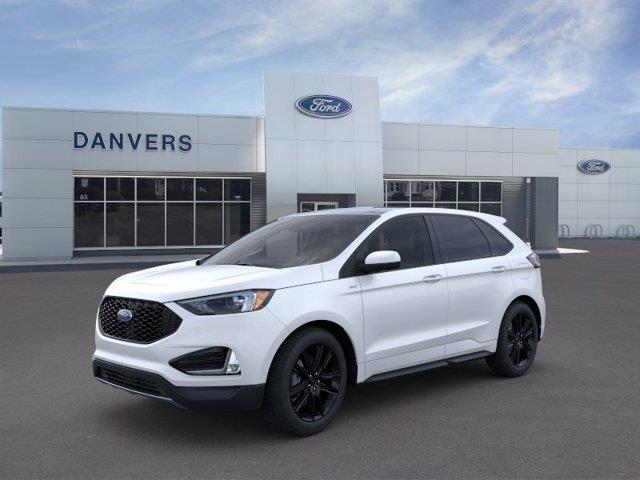 2024 Ford Edge ST Line Star White Metallic Tri-Coat, Danvers, MA