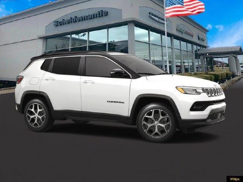 2024 Jeep Compass Limited Bright White Clearcoat, Hermitage, PA