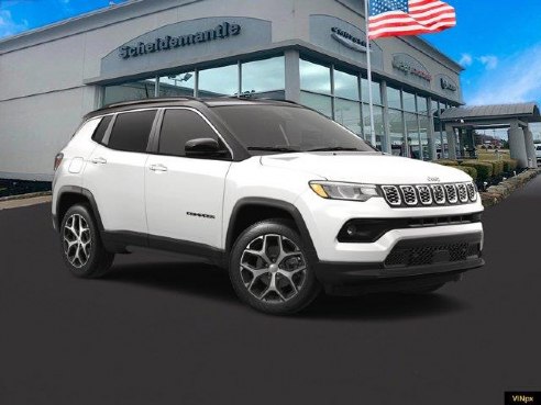 2024 Jeep Compass Limited Bright White Clearcoat, Hermitage, PA