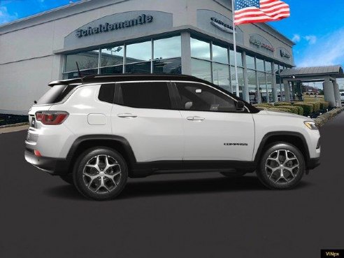 2024 Jeep Compass Limited Bright White Clearcoat, Hermitage, PA