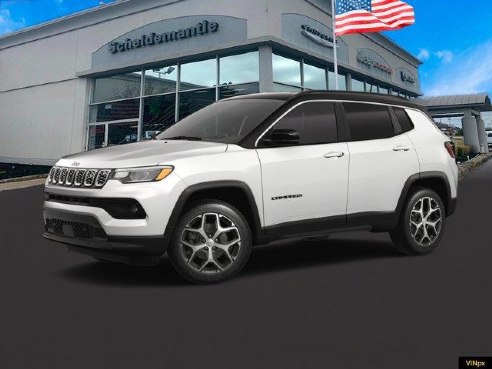 2024 Jeep Compass Limited Bright White Clearcoat, Hermitage, PA