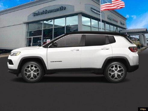 2024 Jeep Compass Limited Bright White Clearcoat, Hermitage, PA