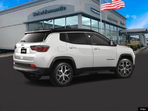 2024 Jeep Compass Limited Bright White Clearcoat, Hermitage, PA