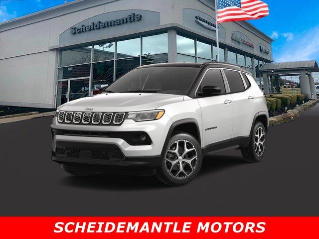 2024 Jeep Compass Limited Bright White Clearcoat, Hermitage, PA