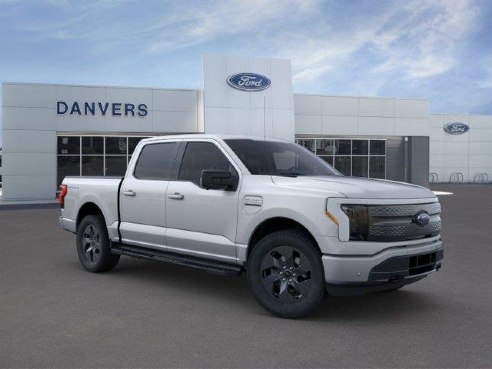 2023 Ford F-150 Lightning XLT Iconic Silver Metallic, Danvers, MA