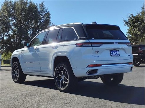 2024 Jeep Grand Cherokee Summit Reserve 4xe White, Burnet, TX