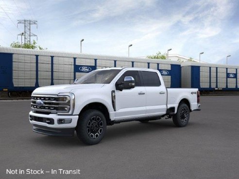 2024 Ford Super Duty F-350 SRW Platinum Star White Metallic Tri-Coat, Danvers, MA