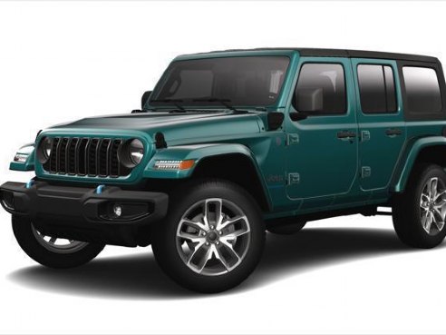 2024 Jeep Wrangler 4xe 4-DOOR SPORT S Bikini Pearl Coat, Lynnfield, MA