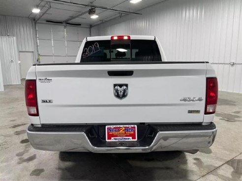 2019 Ram 1500 SLT Pickup 4D 5 1-2 ft White, Sioux Falls, SD