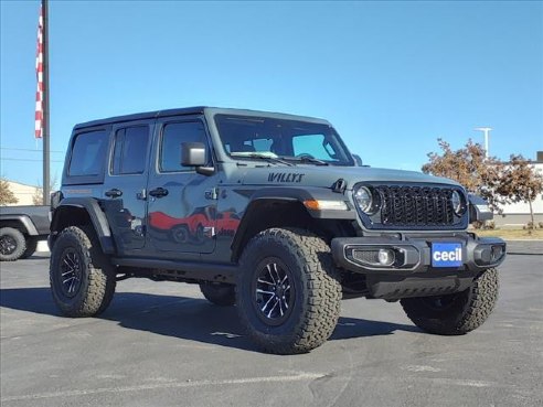 2024 Jeep Wrangler Willys Gray, Burnet, TX