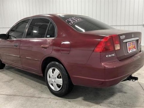 2002 Honda Civic LX Sedan 4D Red, Sioux Falls, SD