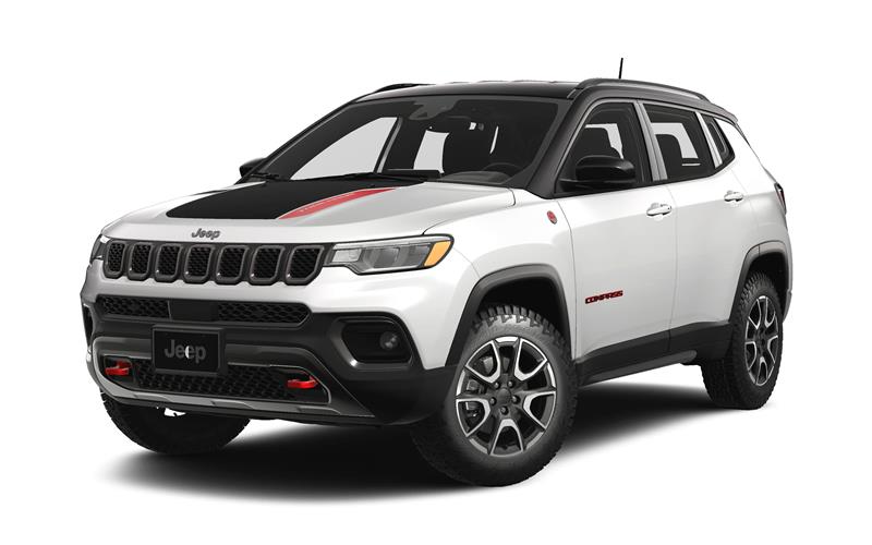 2024 Jeep Compass TRAILHAWK 4X4 Bright White, Lynnfield, MA