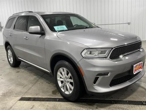 2021 Dodge Durango SXT Plus Sport Utility 4D Silver, Sioux Falls, SD