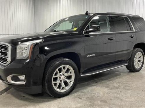 2018 GMC Yukon SLT Sport Utility 4D Black, Sioux Falls, SD