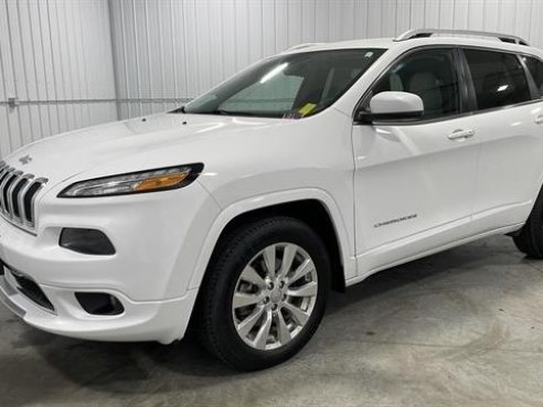 2017 Jeep Cherokee Overland Sport Utility 4D White, Sioux Falls, SD