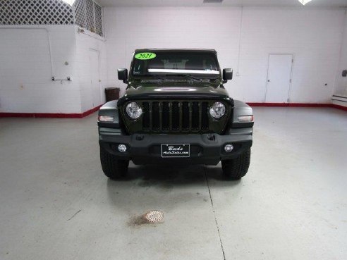 2021 Jeep Wrangler Unlimited Sport Altitude Sarge Green Clearcoat, Beaverdale, PA