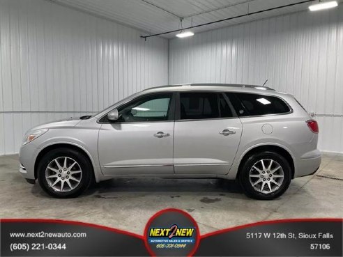 2015 Buick Enclave Leather Sport Utility 4D Silver, Sioux Falls, SD