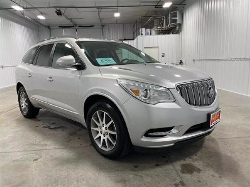 2015 Buick Enclave Leather Sport Utility 4D Silver, Sioux Falls, SD