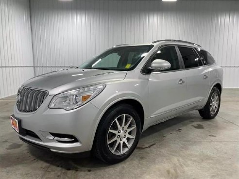 2015 Buick Enclave Leather Sport Utility 4D Silver, Sioux Falls, SD