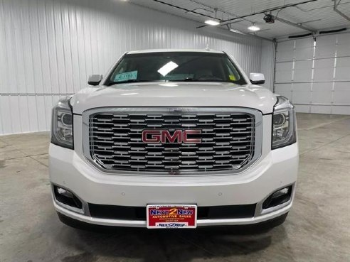 2018 GMC Yukon Denali Sport Utility 4D White, Sioux Falls, SD