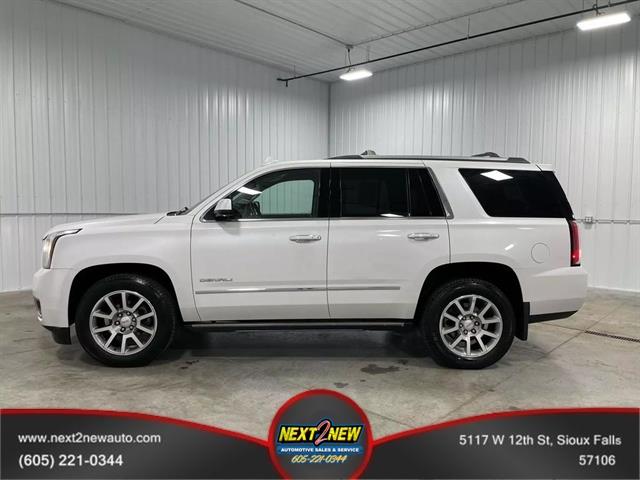 2018 GMC Yukon Denali Sport Utility 4D White, Sioux Falls, SD