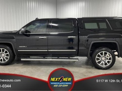 2015 GMC Sierra 1500 Denali Pickup 4D 5 3-4 ft Black, Sioux Falls, SD