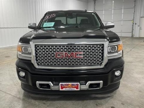 2015 GMC Sierra 1500 Denali Pickup 4D 5 3-4 ft Black, Sioux Falls, SD