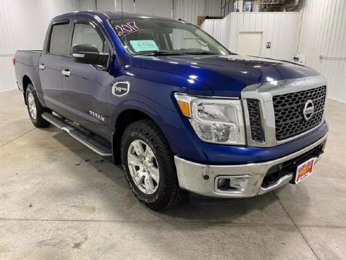 2017 Nissan Titan SV Pickup 4D 5 1-2 ft Blue, Sioux Falls, SD