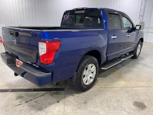 2017 Nissan Titan SV Pickup 4D 5 1-2 ft Blue, Sioux Falls, SD