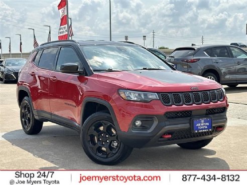 2023 Jeep Compass Trailhawk Red, Houston, TX