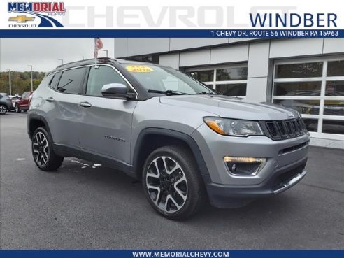 2018 Jeep Compass Limited Silver, Windber, PA