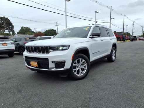 2022 Jeep Grand Cherokee L Limited Bright White Clearcoat, Lynnfield, MA