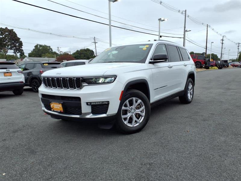 2022 Jeep Grand Cherokee L Limited Bright White Clearcoat, Lynnfield, MA