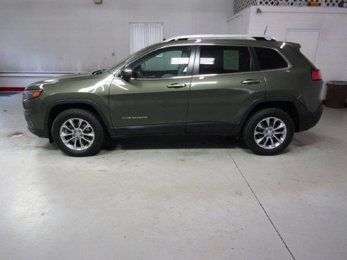 2021 Jeep Cherokee Latitude Lux Olive Green Pearlcoat, Beaverdale, PA