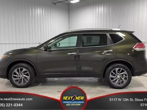 2016 Nissan Rogue SL Sport Utility 4D Green, Sioux Falls, SD