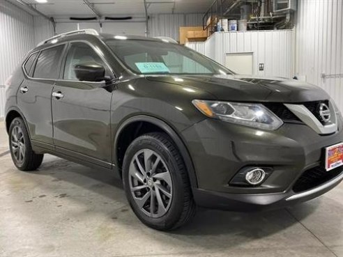 2016 Nissan Rogue SL Sport Utility 4D Green, Sioux Falls, SD