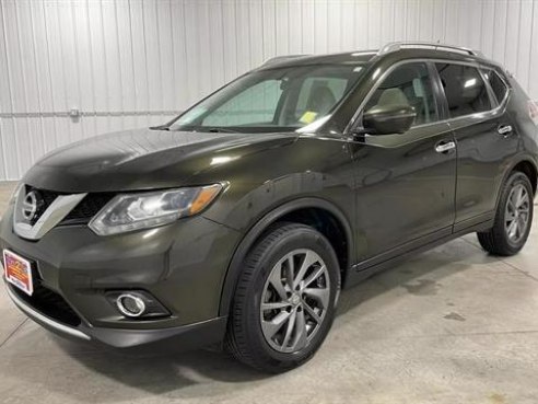 2016 Nissan Rogue SL Sport Utility 4D Green, Sioux Falls, SD