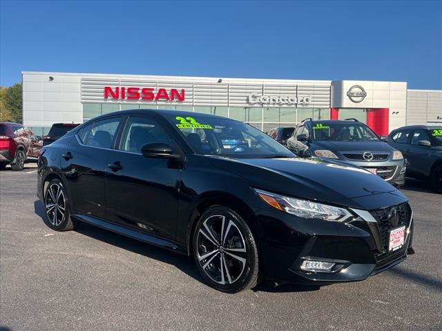 2022 Nissan Sentra SR Black, Concord, NH