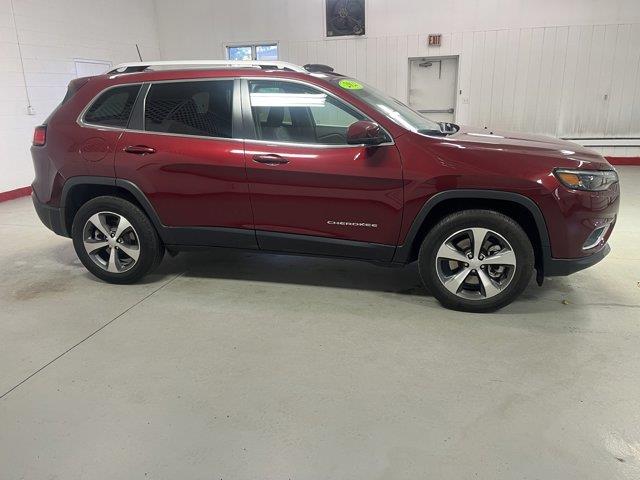 2021 Jeep Cherokee Limited Velvet Red Pearlcoat, Beaverdale, PA