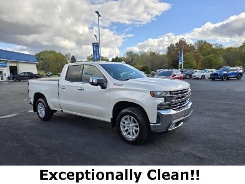 2020 Chevrolet Silverado 1500 LTZ White, Mercer, PA