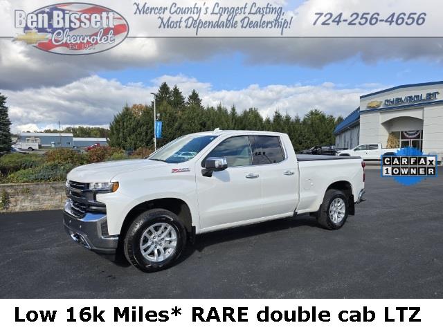 2020 Chevrolet Silverado 1500 LTZ White, Mercer, PA