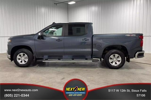 2021 Chevrolet Silverado 1500 LT Pickup 4D 5 3-4 ft Gray, Sioux Falls, SD