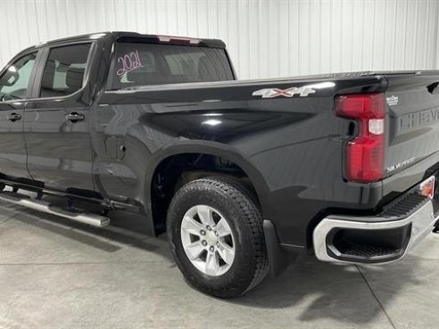 2021 Chevrolet Silverado 1500 LT Pickup 4D 6 1-2 ft Black, Sioux Falls, SD