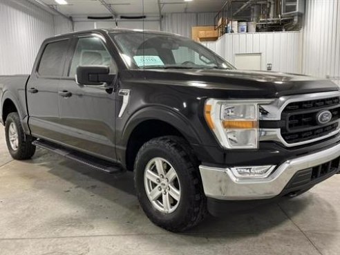 2021 Ford F-150 XLT Pickup 4D 5 1-2 ft Black, Sioux Falls, SD