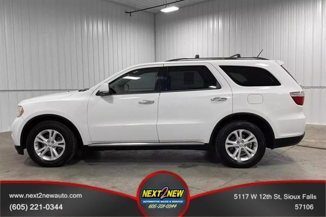 2013 Dodge Durango Crew Sport Utility 4D White, Sioux Falls, SD