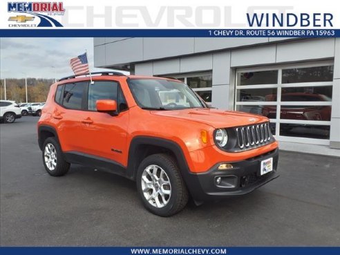 2018 Jeep Renegade Latitude Orange, Windber, PA