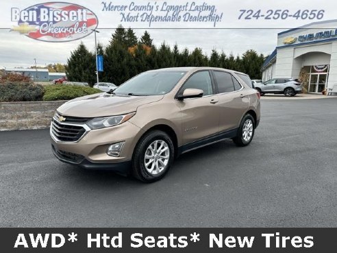 2018 Chevrolet Equinox LT Beige, Mercer, PA