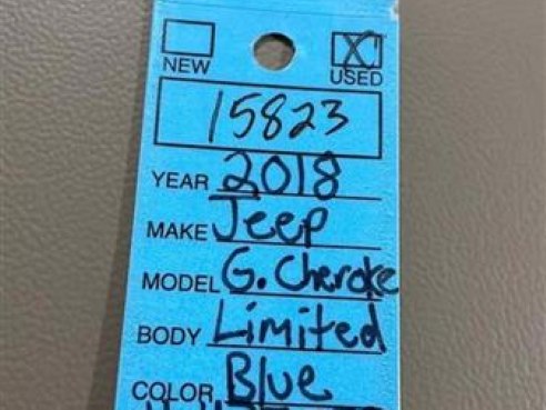 2018 Jeep Grand Cherokee Limited Sport Utility 4D Blue, Sioux Falls, SD