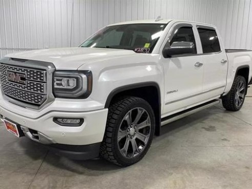 2017 GMC Sierra 1500 Denali Pickup 4D 5 3-4 ft White, Sioux Falls, SD