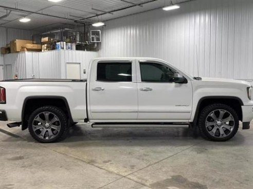 2017 GMC Sierra 1500 Denali Pickup 4D 5 3-4 ft White, Sioux Falls, SD